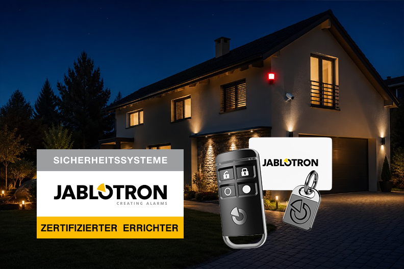 AEGIS Protect ist zertifizierter JABLOTRON Alarmanlagen-Errichter